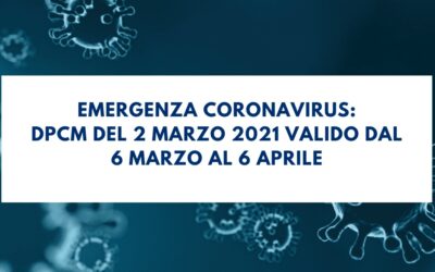 ASD/SSD – DPCM 2 marzo 2021